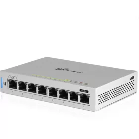 Ubiquiti UniFi Switch, 8-portos, 1xPoE passtrough