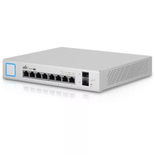 Ubiquiti UniFi Switch, 8-portos, PoE max.150 Watt