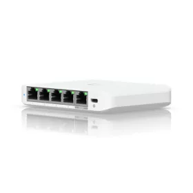   Ubiquiti UniFi Switch, 5x 2.5 GbE RJ45 port, kompakt, USB Type-C csatlakozó