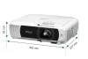 Epson EBW55 3LCD / 4000 Lumen / WXGA projektor