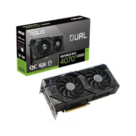  Asus Videokártya - nVidia DUAL-RTX4060TI-O16G-EVO (16384MB, GDDR6, 2595/18000 Mhz, 128bit, HDMI2.1, 3xDP1.4)