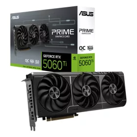   Asus Videokártya - nVidia PRIME-RTX5060TI-O16G (12288MB, GDDR7, 128bit, 1xHDMI, 3xDP)