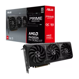  Asus Videokártya - AMD PRIME-RX9060XT-O16G (16384MB, GDDR6, 128bit, HDMI, 2xDP)