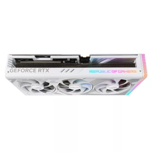 Asus Videokártya - nVidia ROG-STRIX-RTX4090-O24G-WHITE (24576MB, GDDR6X, 2640/21000 Mhz, 384bit, 2xHDMI, 3xDP)
