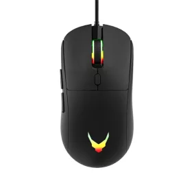   VARR Gaming Egér, vezetékes, 6D, 7200 DPI, gamer, PRO, RGB, 1,5m, fekete