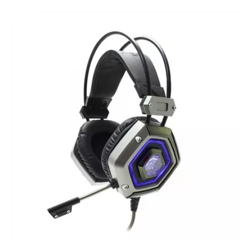 White Shark GH-1841 LION gamer headset mikrofonnal - Fekete/Ezüst
