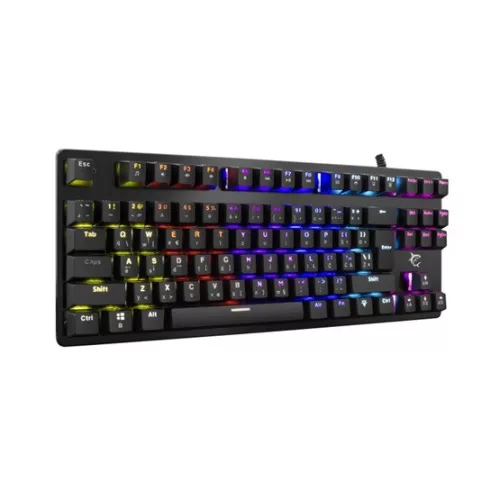 White Shark GK-1925 SPARTAN (blue switch) Mechanikus gamer billentyűzet - US layout