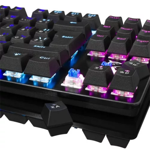 White Shark GK-1925 SPARTAN (blue switch) Mechanikus gamer billentyűzet - US layout