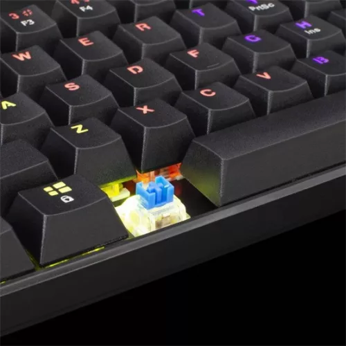 White Shark GK-2022B/BL-HU SHINOBI vezetékes mechanikus (Blue switch) gamer billentyűzet - fekete - HU