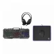 White Shark GC-4103-HU CHEYENNE - Billentyűzet, egér, egérpad, fejhallgató gamer combo - HU