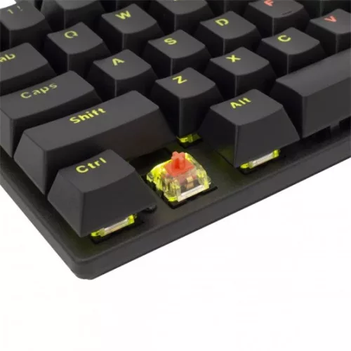 White Shark GK-2106B/R-US COMMANDOS mechanikus (Red switch) gamer billentyűzet - US layout