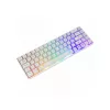 White Shark GK-2201W-US RONIN vezetékes membrán gamer billentyűzet - fehér - US
