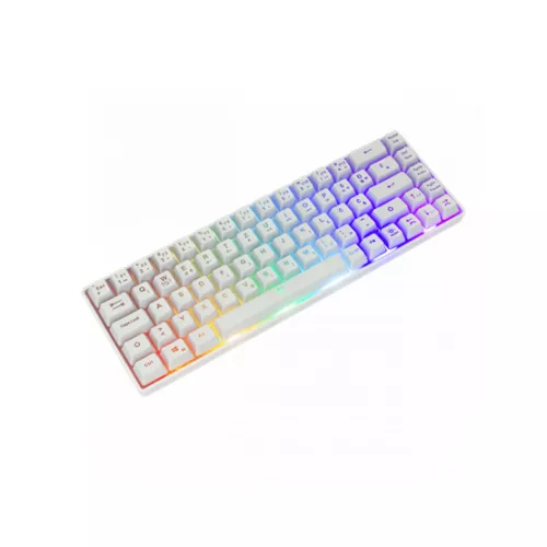 White Shark GK-2201W-US RONIN vezetékes membrán gamer billentyűzet - fehér - US