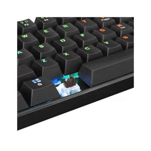 White Shark GK-2022B/BR-HU SHINOBI vezetékes mechanikus (Brown switch) gamer billentyűzet - fekete - HU