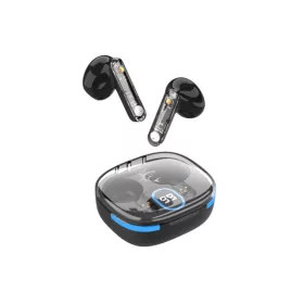   White Shark GEB-TWS37B HYPERBEAT-B bluetooth fülhallgató mikrofonnal - fekete