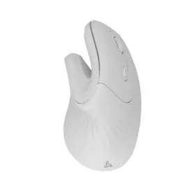 SBOX VM-838W Vertikális vezeték nélküli egér - Fehér