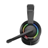 Baracuda BGH-021 HYDRA gamer fejhallgató mikrofonnal - RGB - fekete