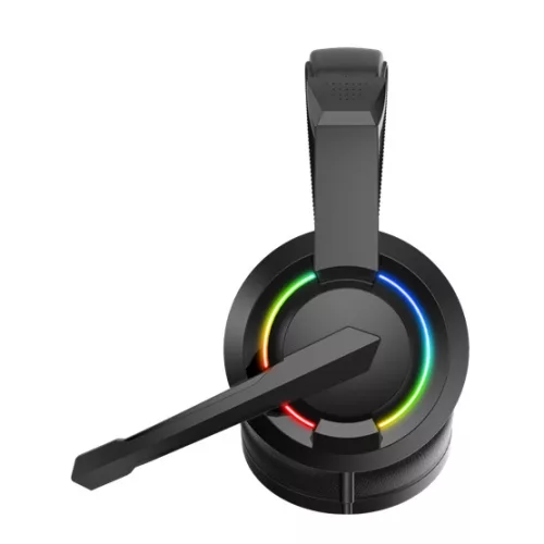 Baracuda BGH-021 HYDRA gamer fejhallgató mikrofonnal - RGB - fekete