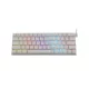 White Shark GK-002212-W/R-US WAKIZASHI vezetékes mechanikus gamer billentyűzet - fehér - US