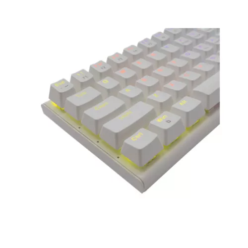 White Shark GK-002212-W/R-US WAKIZASHI vezetékes mechanikus gamer billentyűzet - fehér - US
