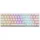 White Shark GK-002211-W/R-US WAKIZASHI-W vezetékes mechanikus gamer billentyűzet - fehér - US
