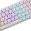White Shark GK-002211-W/R-US WAKIZASHI-W vezetékes mechanikus gamer billentyűzet - fehér - US