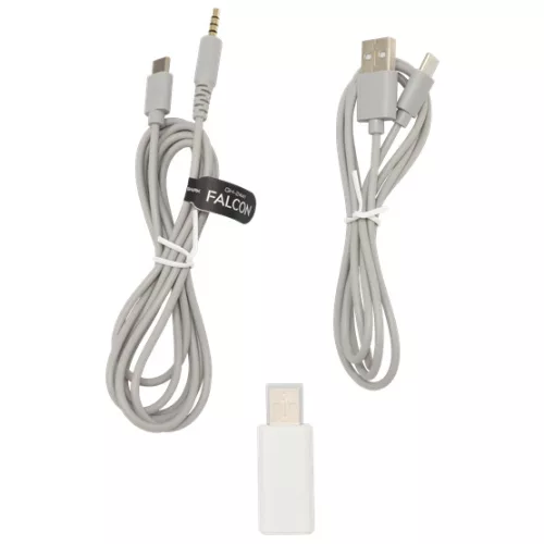 White Shark GH-2441W FALCON-W vezeték nélküli gamer fejhallgató mikrofonnal - fehér