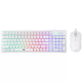   Baracuda BGC-011W ORCA WHITE - Billentyűzet, egér gamer csomag - Fehér - US