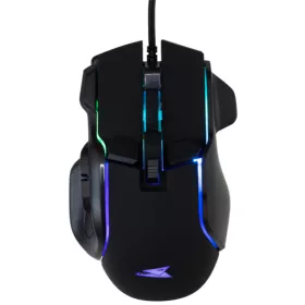 Baracuda BGM-071B PIRANHA Vezetékes gamer egér - Fekete
