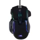 Baracuda BGM-071B PIRANHA Vezetékes gamer egér - Fekete