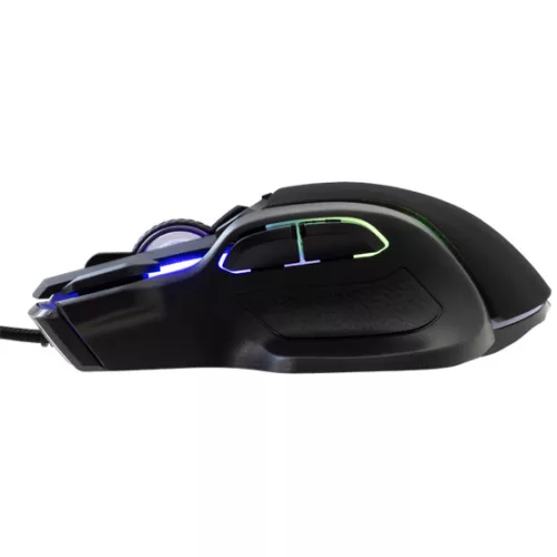 Baracuda BGM-071B PIRANHA Vezetékes gamer egér - Fekete