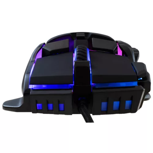 Baracuda BGM-071B PIRANHA Vezetékes gamer egér - Fekete