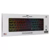 White Shark GK-006131-B/BR-US NAGAMAKI vezetékes mechanikus (Brown switch) gamer billentyűzet - fekete - US
