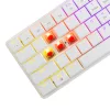 White Shark GK-006211-W/R-US NAGAMAKI vezetékes mechanikus (Red switch) gamer billentyűzet - fehér - US
