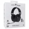White Shark WGH-2444B FIRECREST vezeték nélküli gamer fejhallgató mikrofonnal - fekete