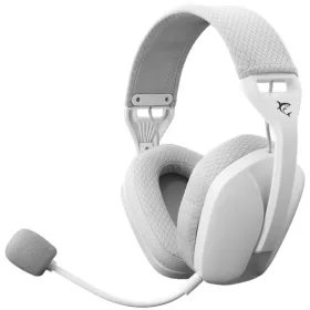   White Shark WGH-2442W BUTTERFLY vezeték nélküli gamer fejhallgató mikrofonnal - fehér