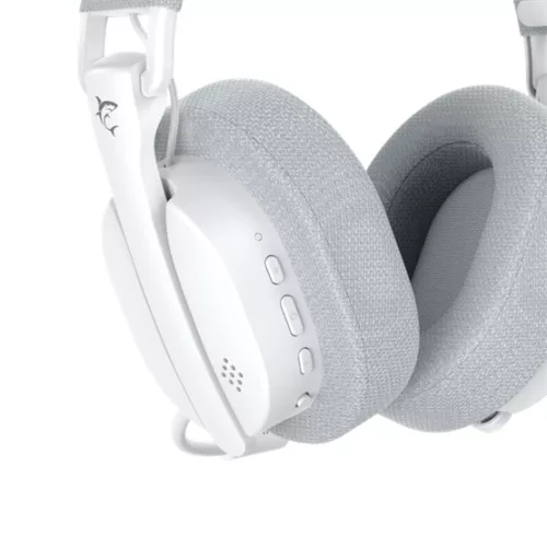 White Shark Firecrest Vezetékes/Wireless Gamer Fejhallgató Headset Fehér