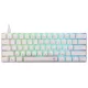 White Shark GK-004221W/BL-US SHINOBI-2 vezetékes mechanikus gamer billentyűzet - fehér - US