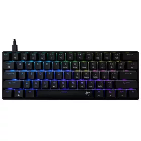   White Shark GK-004121B/BL-US SHINOBI-2 vezetékes mechanikus gamer billentyűzet - fekete - US