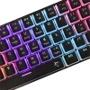 White Shark GK-2202-2B/R-US ASHIKO-2 vezetékes mechanikus gamer billentyűzet - fekete - US