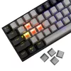 White Shark GK-002711V2-G-B/R-US WAKIZASHI-2 vezetékes mechanikus gamer billentyűzet - fekete - US