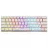 White Shark GK-002211V2-W/R-US WAKIZASHI-2 vezetékes mechanikus gamer billentyűzet - fehér - US