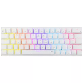   White Shark GK-002223V2-W/BL-HU WAKIZASHI-2 vezetékes mechanikus gamer billentyűzet - fehér - HU