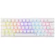 White Shark GK-002223V2-W/BL-HU WAKIZASHI-2 vezetékes mechanikus gamer billentyűzet - fehér - HU