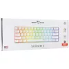 White Shark GK-004213V2-W/R-HU SHINOBI-2 vezetékes mechanikus gamer billentyűzet - fehér - HU /piros/
