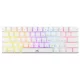 Baracuda BGK-03211W/R-US DOLPHIN-W - Mechanikus gamer billentyűzet piros kapcsolóval - Fehér - US