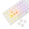 Baracuda BGK-03211W/R-US DOLPHIN-W - Mechanikus gamer billentyűzet piros kapcsolóval - Fehér - US
