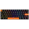 Baracuda BGK-03121B/BL-US DOLPHIN-B - Mechanikus gamer billentyűzet kék kapcsolóval - Fekete - US