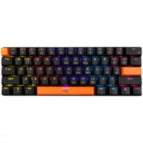   Baracuda BGK-03111B/R-US DOLPHIN-B - Mechanikus gamer billentyűzet piros kapcsolóval - Fekete - US