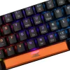 Baracuda BGK-03111B/R-US DOLPHIN-B - Mechanikus gamer billentyűzet piros kapcsolóval - Fekete - US